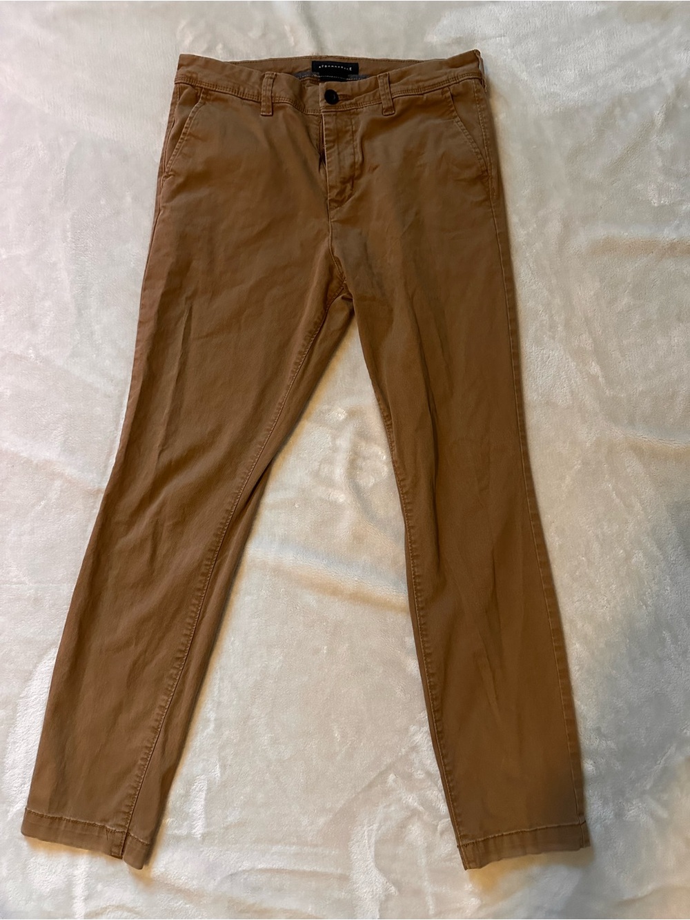 Aeropostale Aero Slim Stretch Chino -Brown